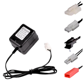 BLACK CELL Adaptor Charger NiCd/NiMH + Konektor