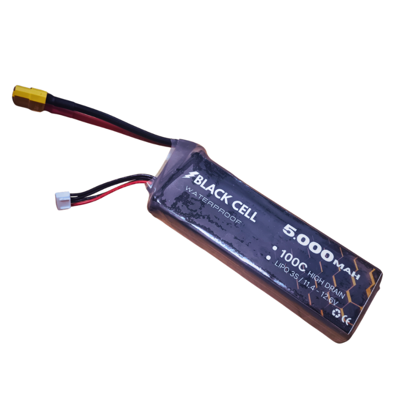 BLACK CELL LiPo 2S 5000mAh 100C