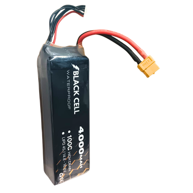 BLACK CELL LiPo 4S 4000mAh 100C Waterproof