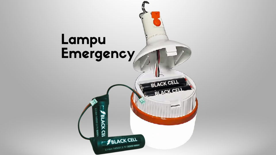 Baterai untuk lampu emergency